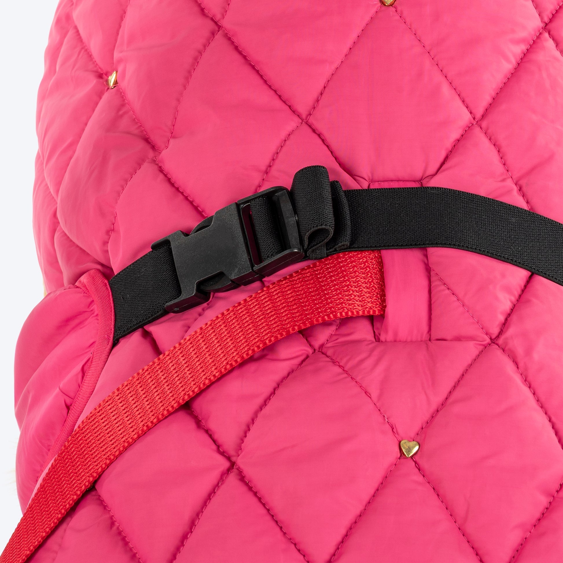 HUFT Starburst Snuggle Jacket For Dog - Pink - Heads Up For Tails