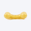 HUFT Chewtastic Chomp Champ Bone Chew Toy For Dog - Yellow - Heads Up For Tails