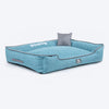HUFT Personalised Nap Now Lounger Bed For Dog - Aqua Blue - Heads Up For Tails