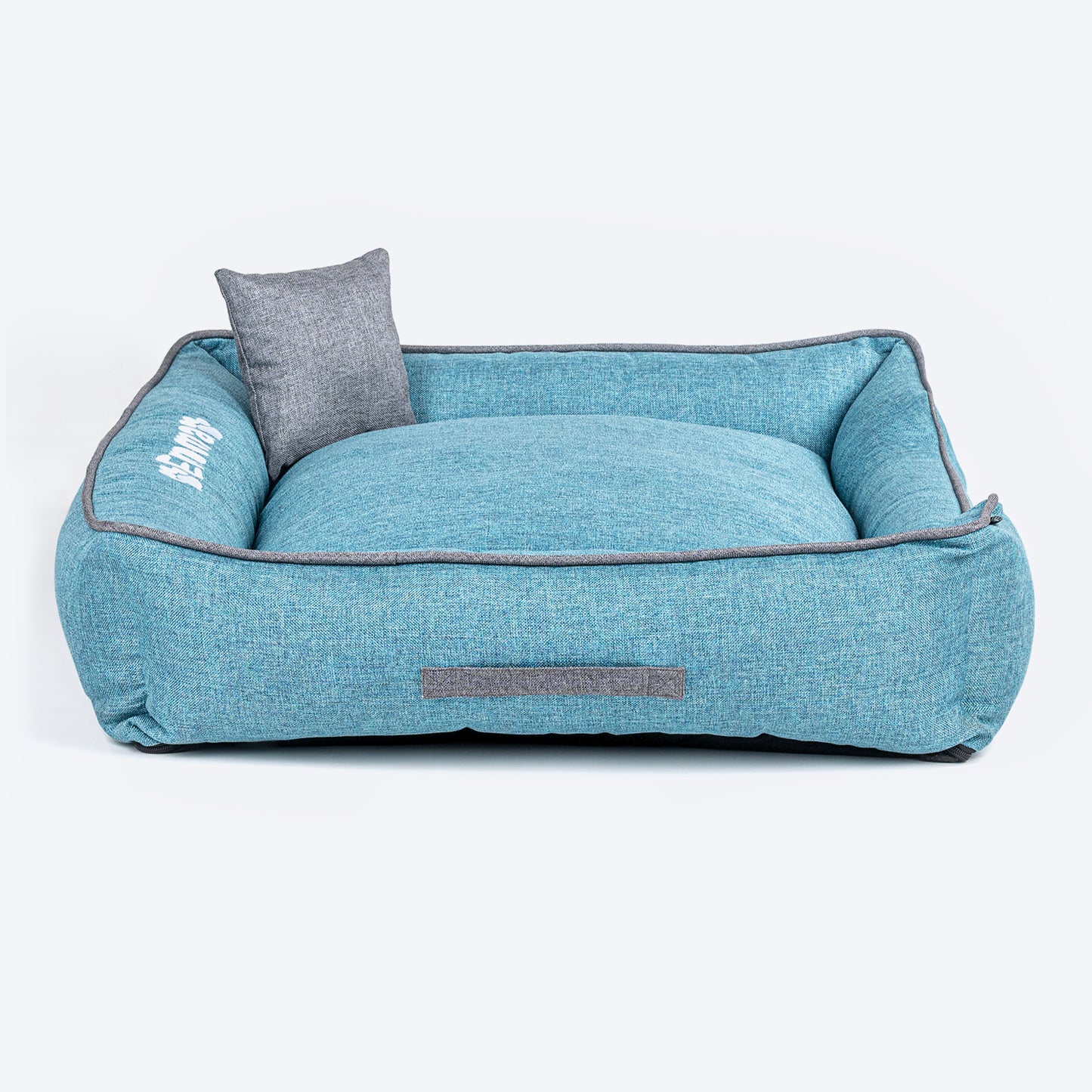 HUFT Personalised Nap Now Lounger Bed For Dog - Aqua Blue - Heads Up For Tails