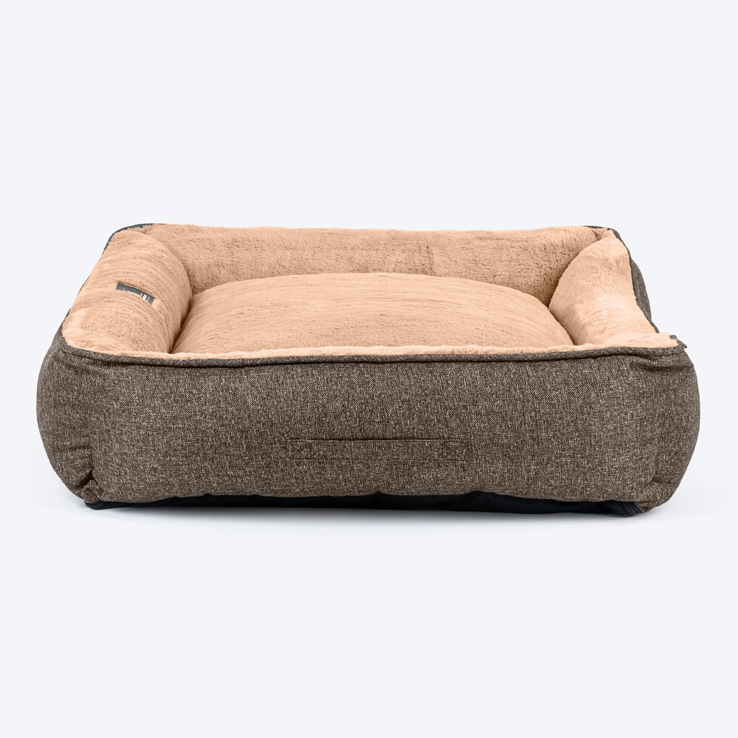 HUFT Personalised Furever Cosy Lounger Bed For Dog - Brown - Heads Up For Tails