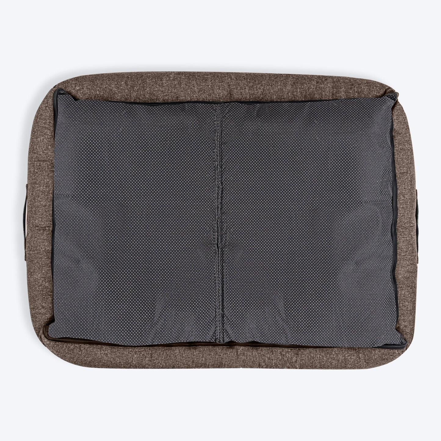 HUFT Personalised Furever Cosy Lounger Bed For Dog - Brown - Heads Up For Tails