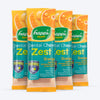 Happi Skippi Dental Chew Zest Orange Dog Treats - 4 inch - 25 gm - Heads Up For Tails