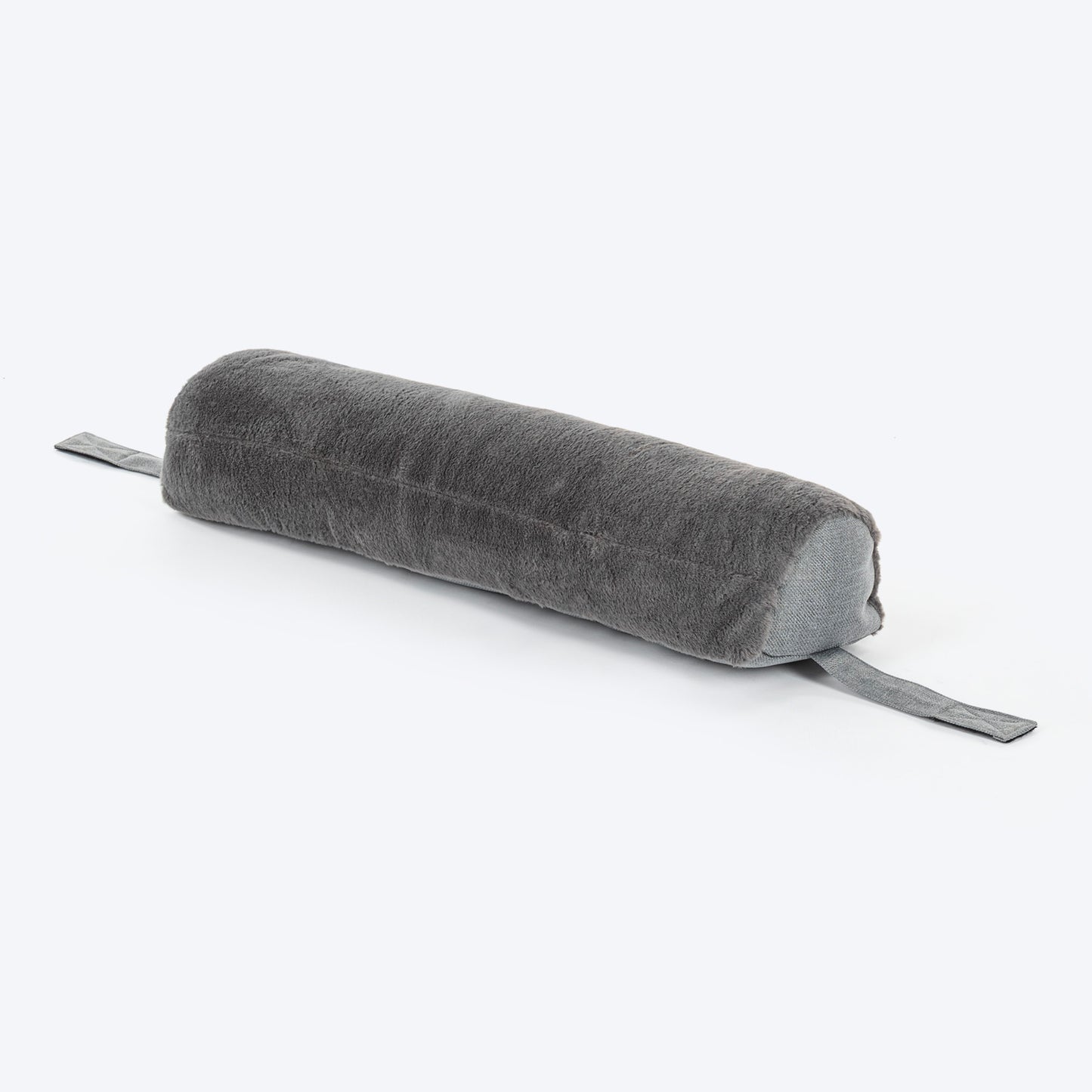 HUFT Made To Order Furry Orthopaedic Dog Bed - Dark Grey