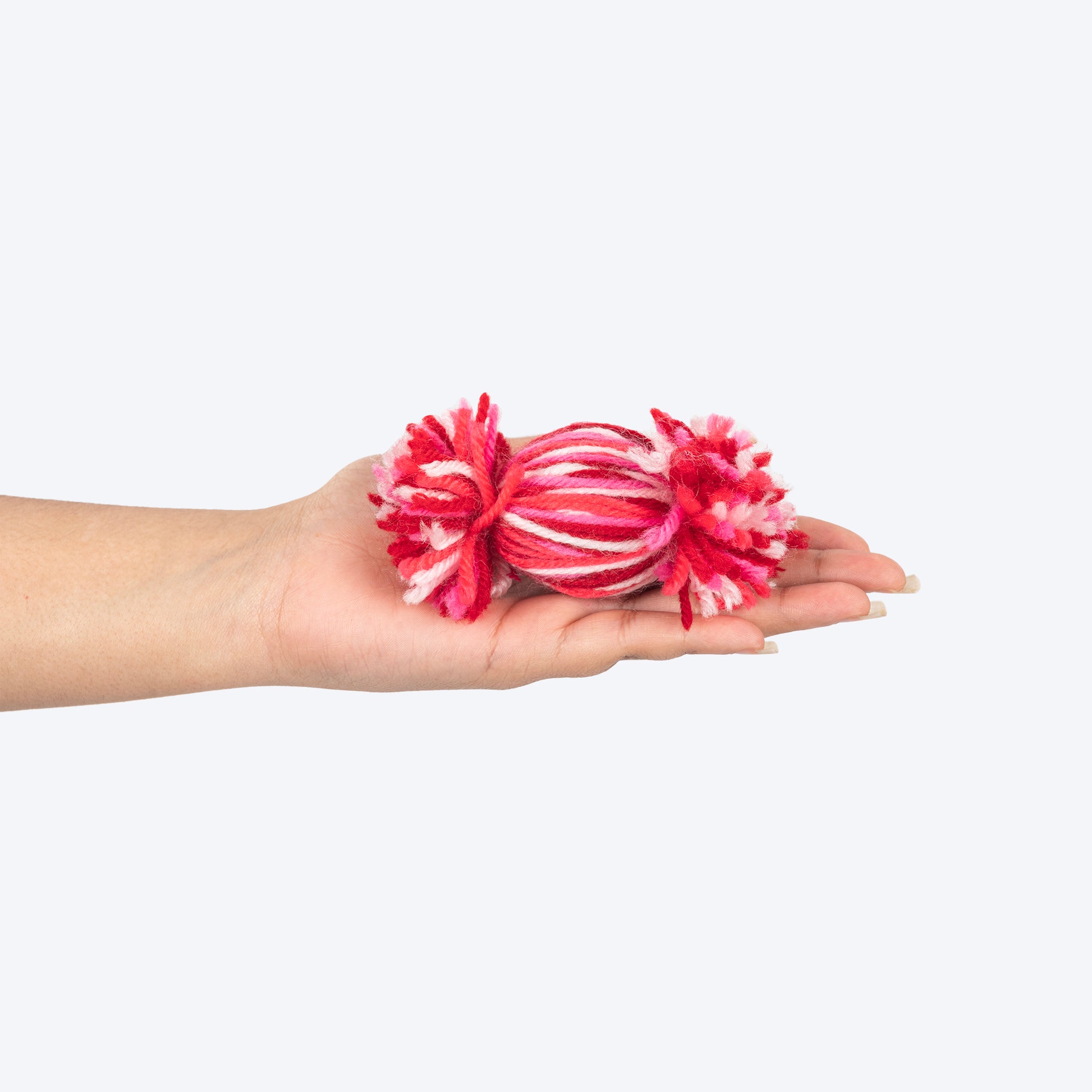 HUFT Catty Candy Rattle Yarn Ball Toy For Cat - Multicolor - Heads Up For Tails