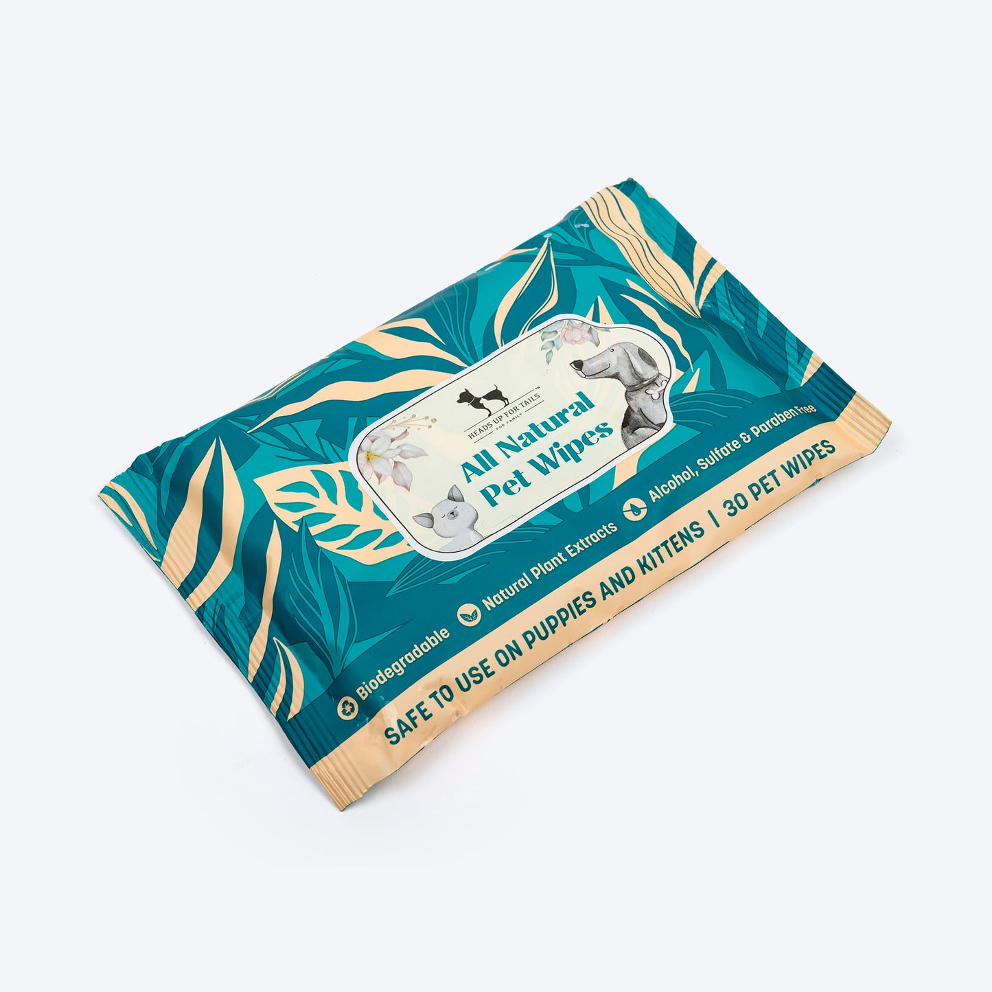 HUFT Biodegradable Pet Wipes - Heads Up For Tails