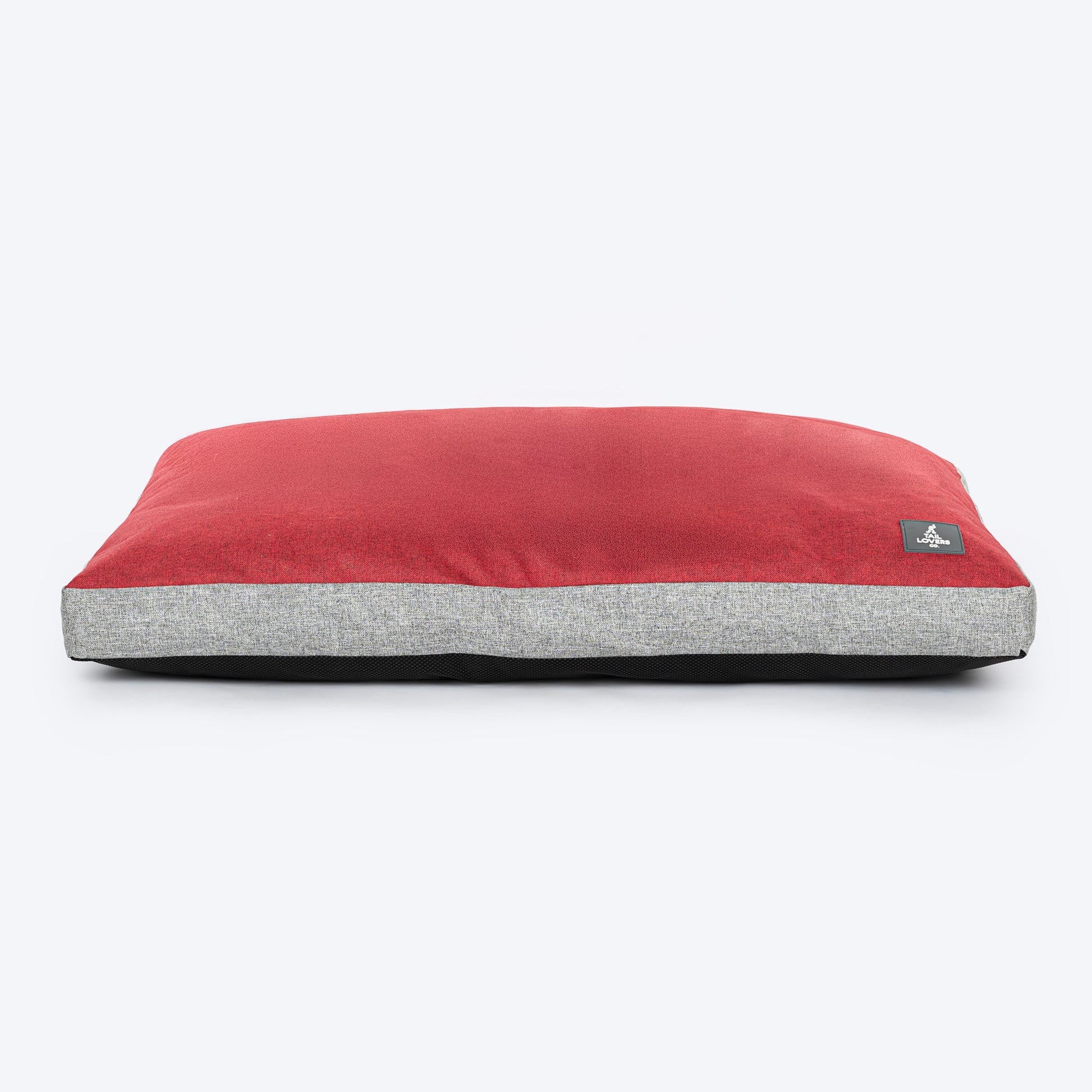 TLC Flat Haven Bed For Dog - Red - Heads Up For Tails