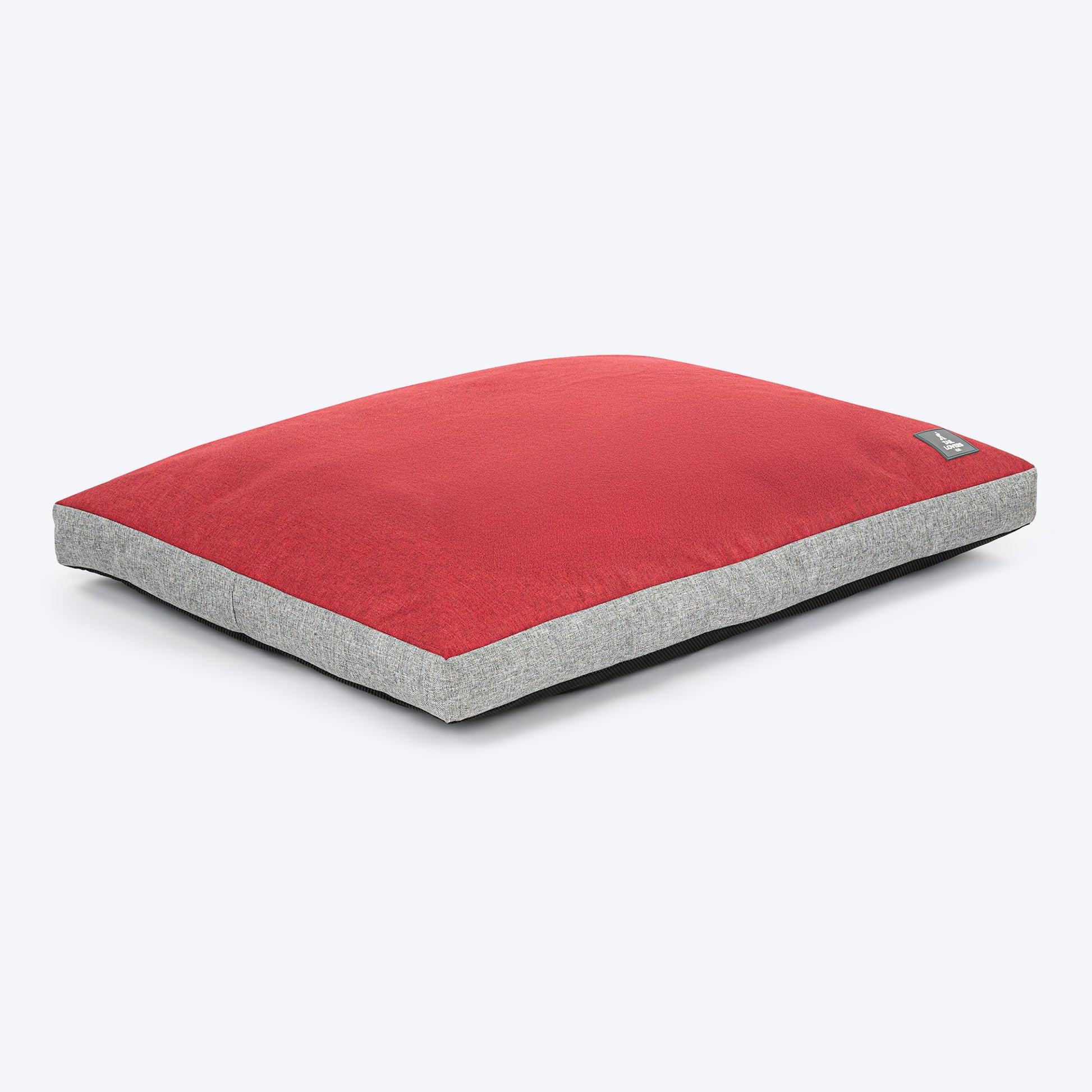 TLC Flat Haven Bed For Dog - Red - Heads Up For Tails