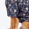 HUFT Customised Neelbagh Brocade Sherwani For Dog & Cat - Navy Blue