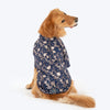 HUFT Customised Neelbagh Brocade Sherwani For Dog & Cat - Navy Blue
