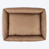 TLC Nesting Nook Bed For Dog - Golden Brown - Heads Up For Tails