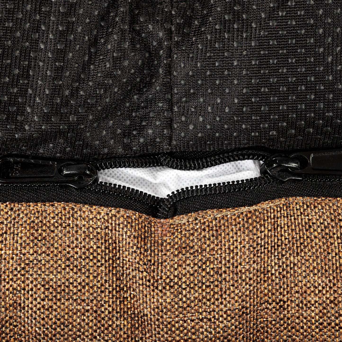 TLC Nesting Nook Bed For Dog - Golden Brown - Heads Up For Tails