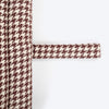 HUFT Cookie Houndstooth Mat For Dog - Brown - Heads Up For Tails