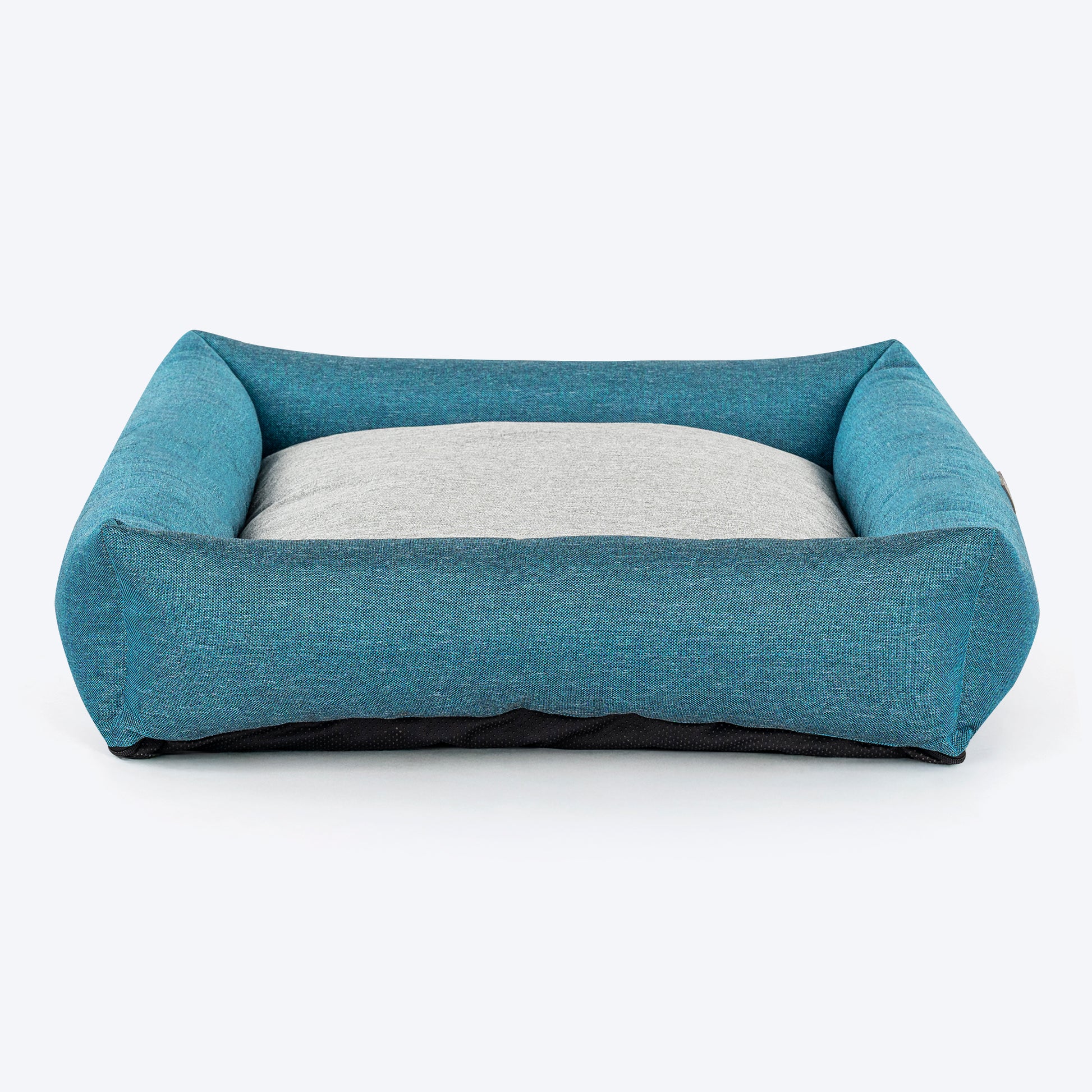 TLC Nesting Nook Bed For Dog - Teal Blue - Heads Up For Tails