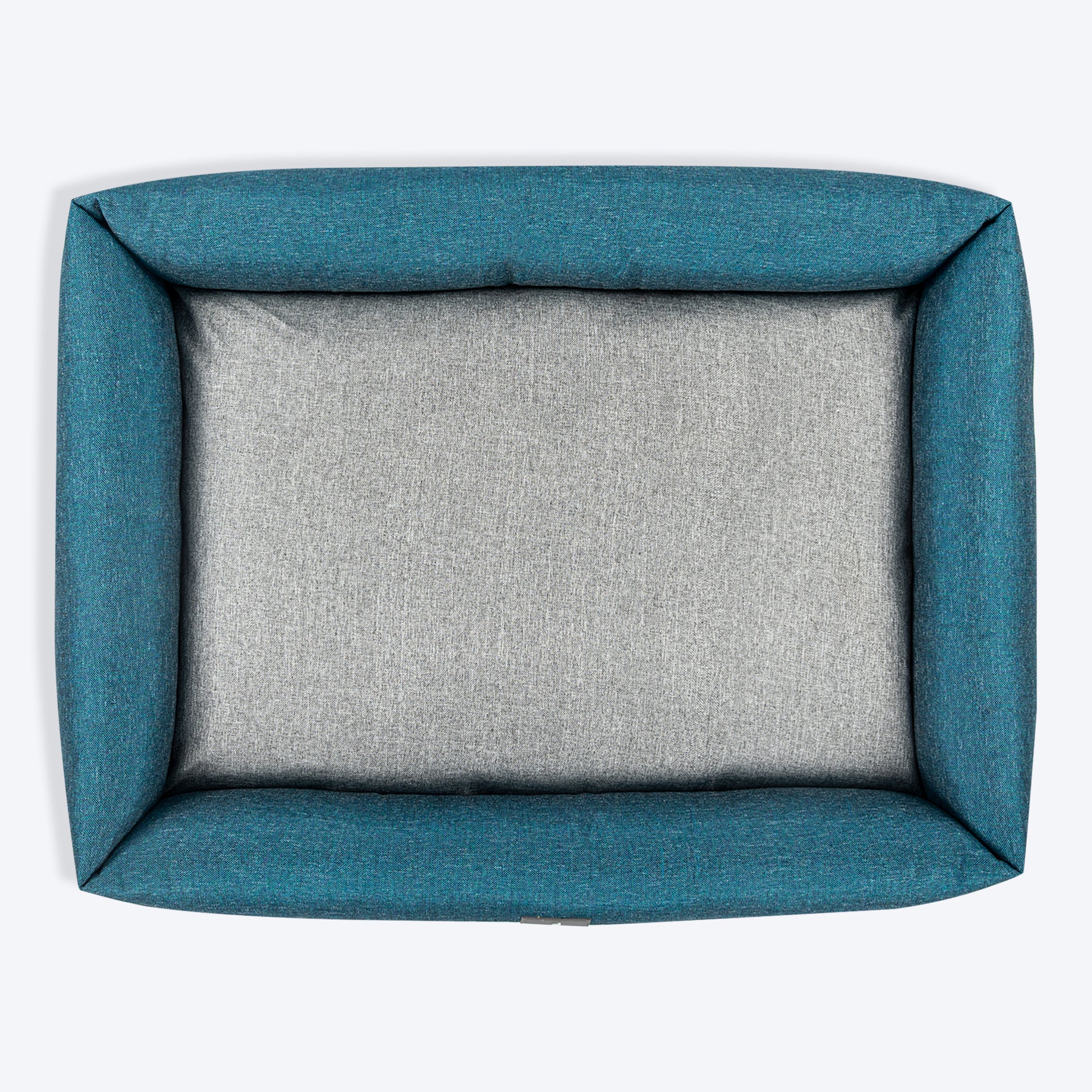 TLC Nesting Nook Bed For Dog - Teal Blue - Heads Up For Tails