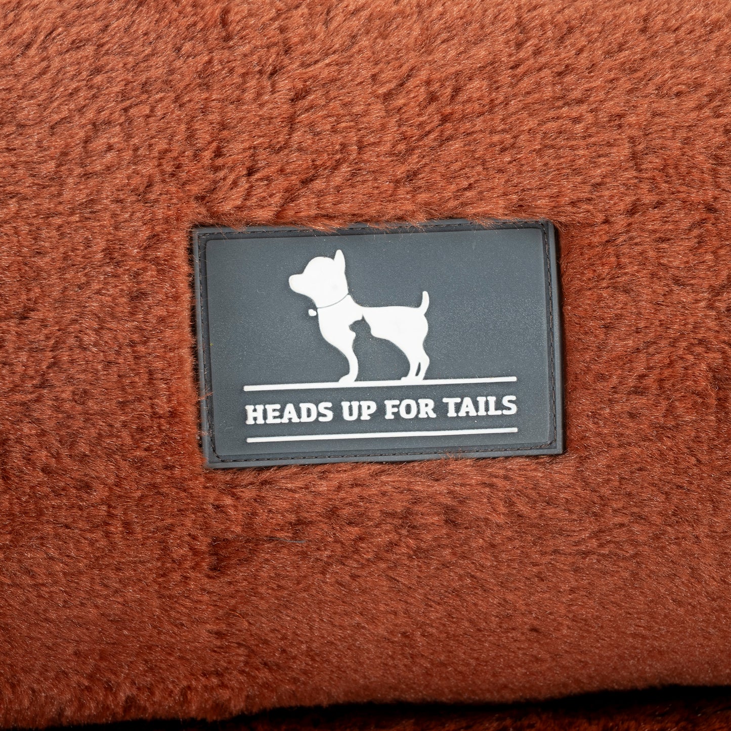 HUFT Personalised Furever Cosy Lounger Dog Bed - Dark Brown