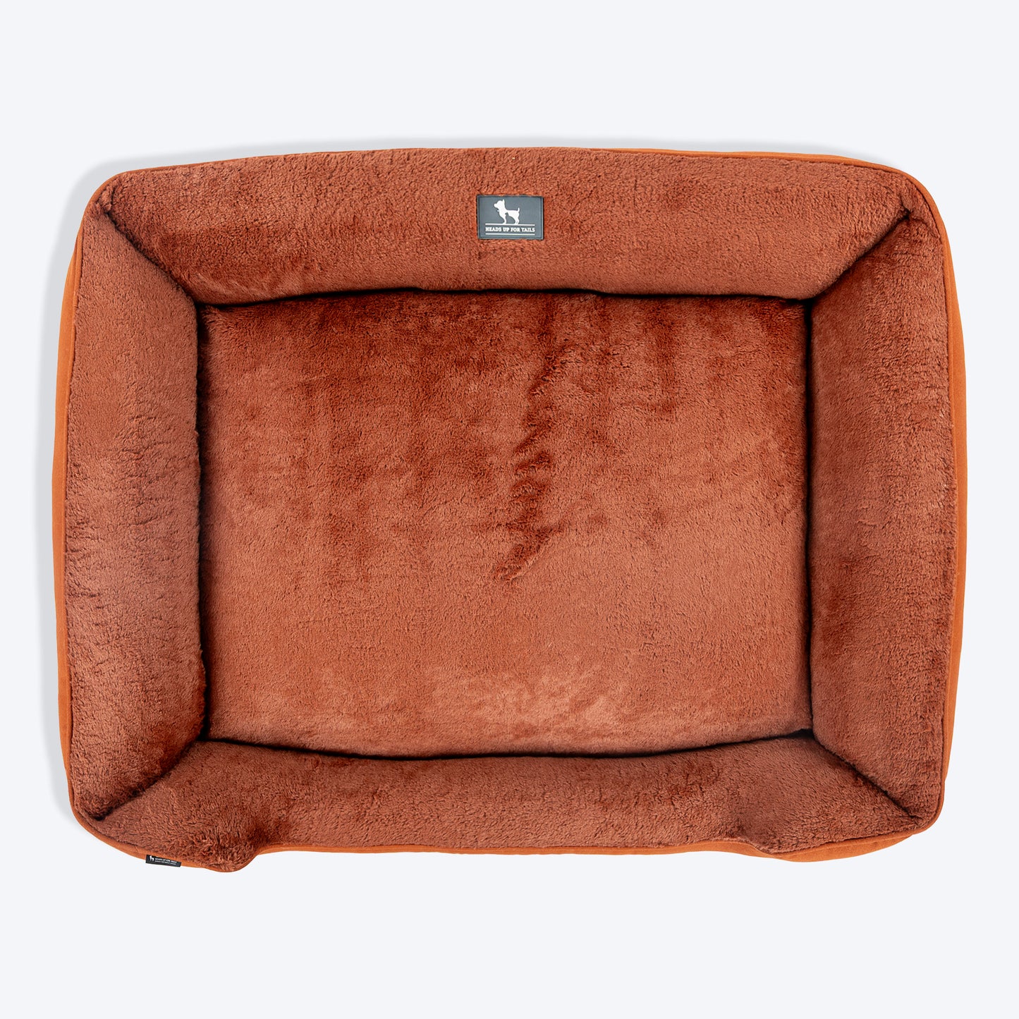 HUFT Personalised Furever Cosy Lounger Dog Bed - Dark Brown