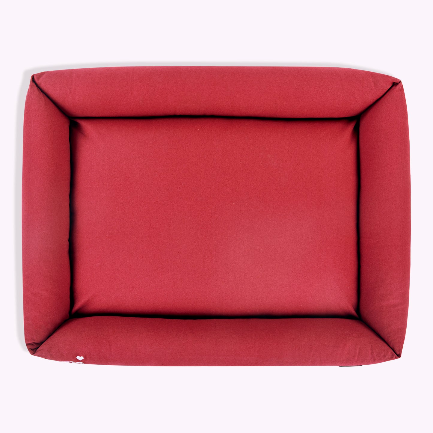 HUFT Personalised Sniff The Love Lounger Bed For Dog - Maroon