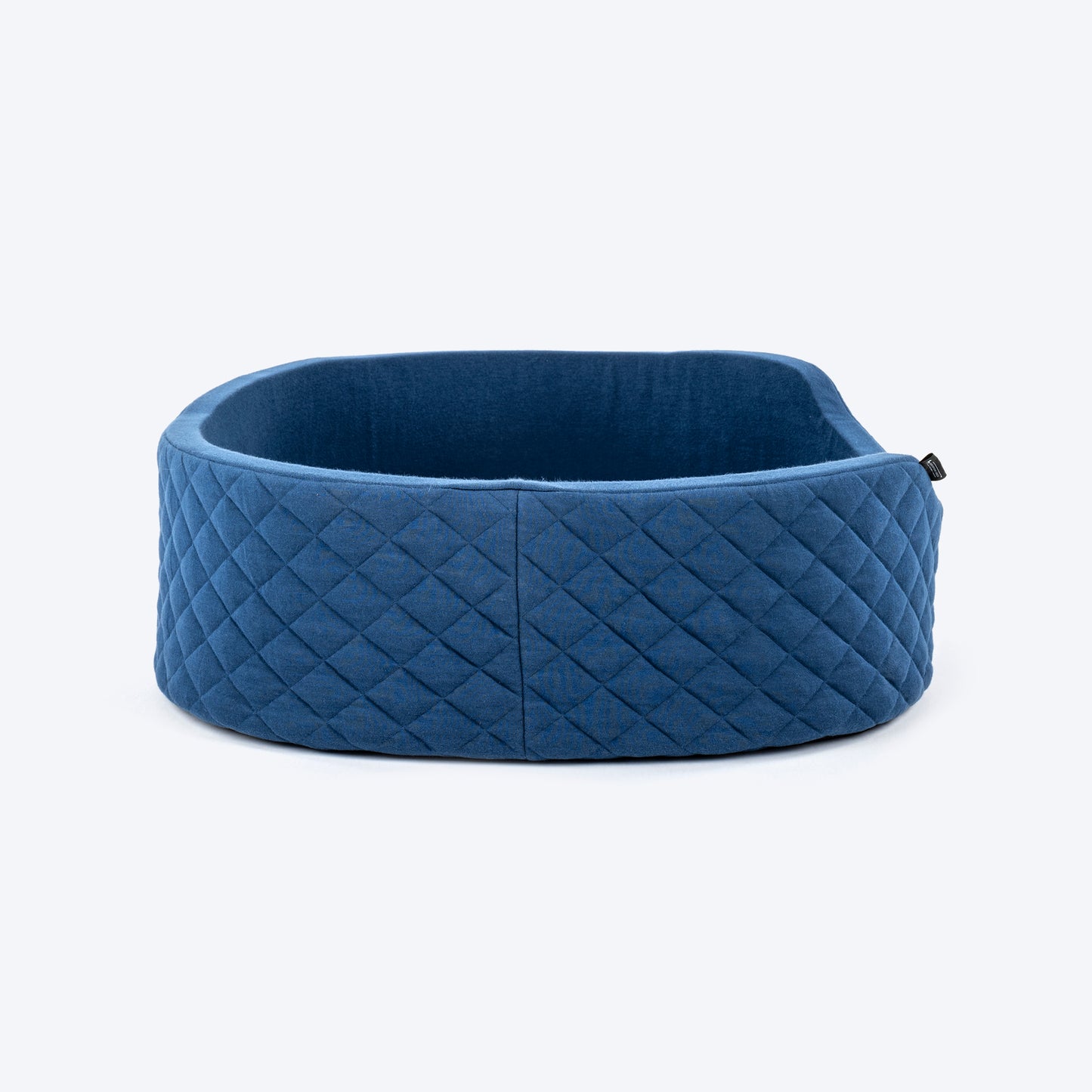 HUFT Quilted Basket Pet Bed - Egyptian Blue - Heads Up For Tails