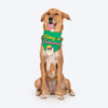 HUFT Furry & Fabulous Bandana For Dog - Green - Heads Up For Tails