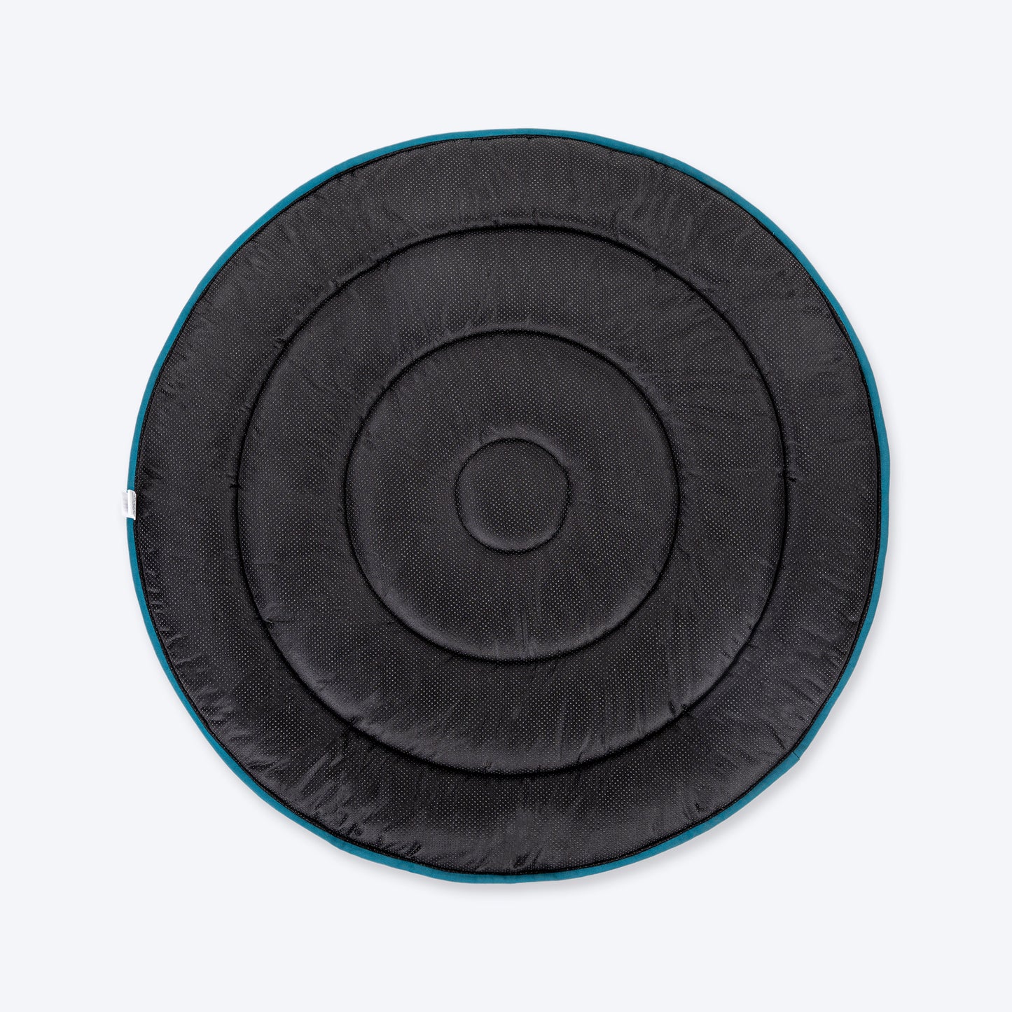HUFT Doggie Doodles Circular Mat For Dog & Cat - Petrol Blue - Heads Up For Tails