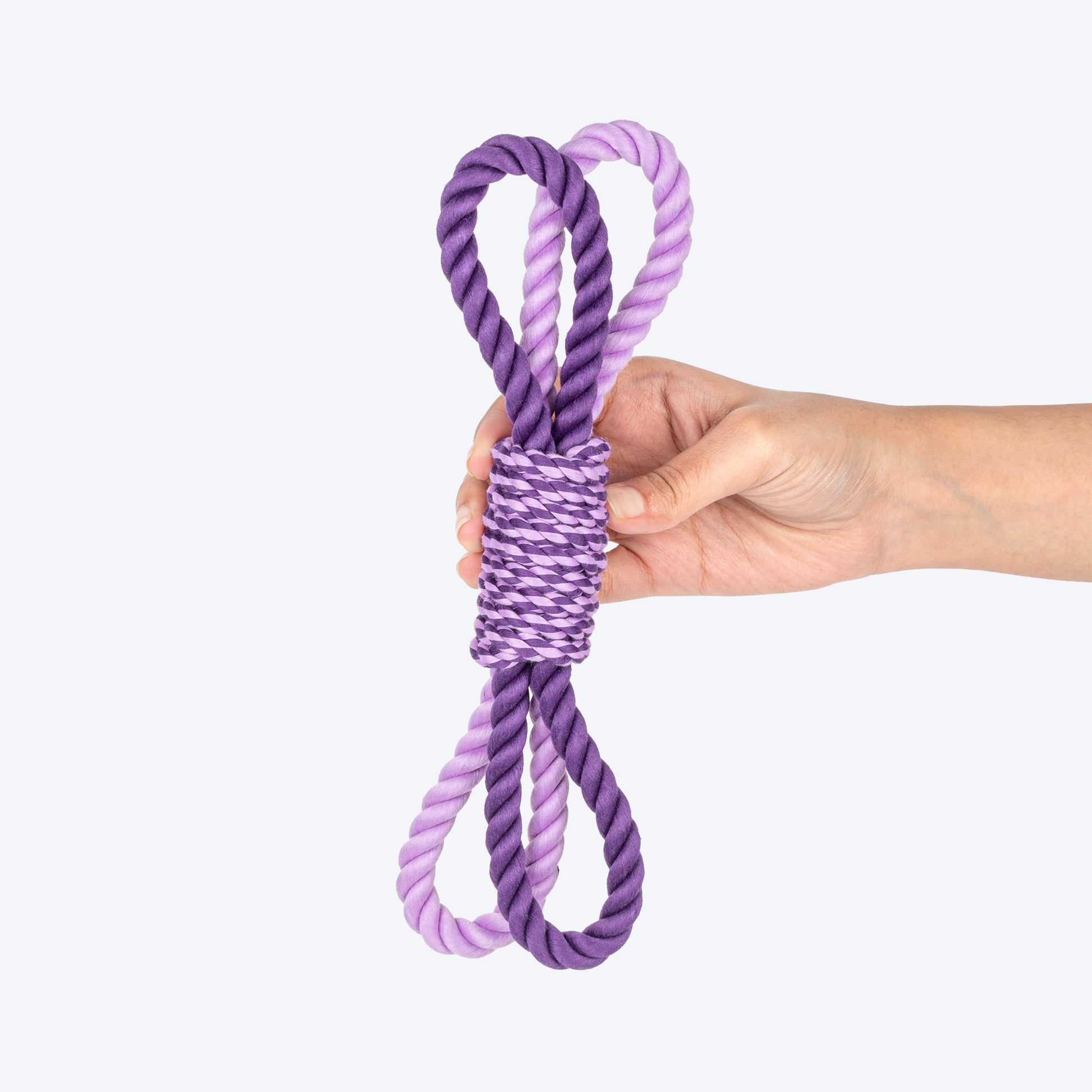 Dash Dog Lazy Loop Rope Toy For Dog - Purple_05