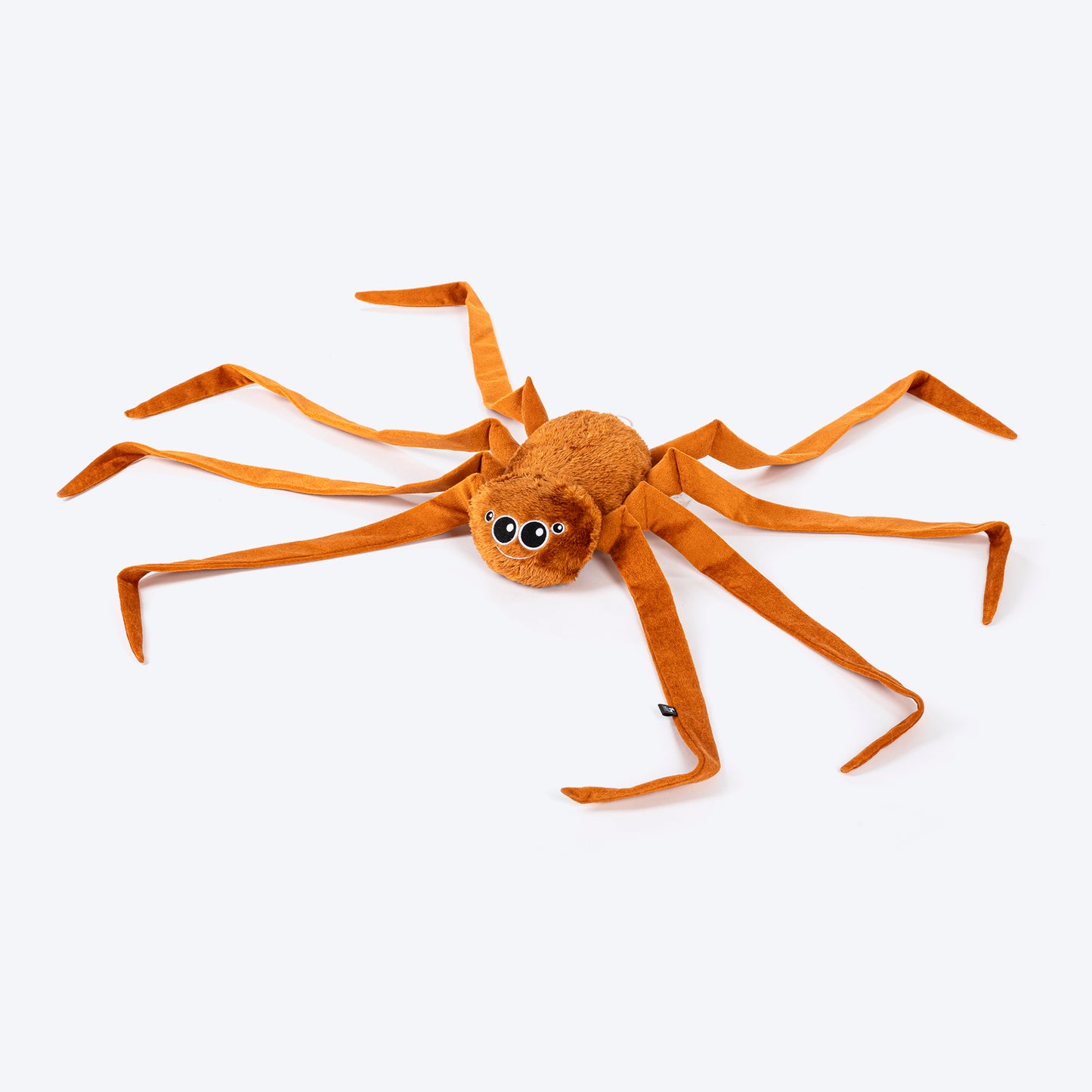 HUFT Webby Long-Legs Plush Toy For Dog - Brown - Heads Up For Tails