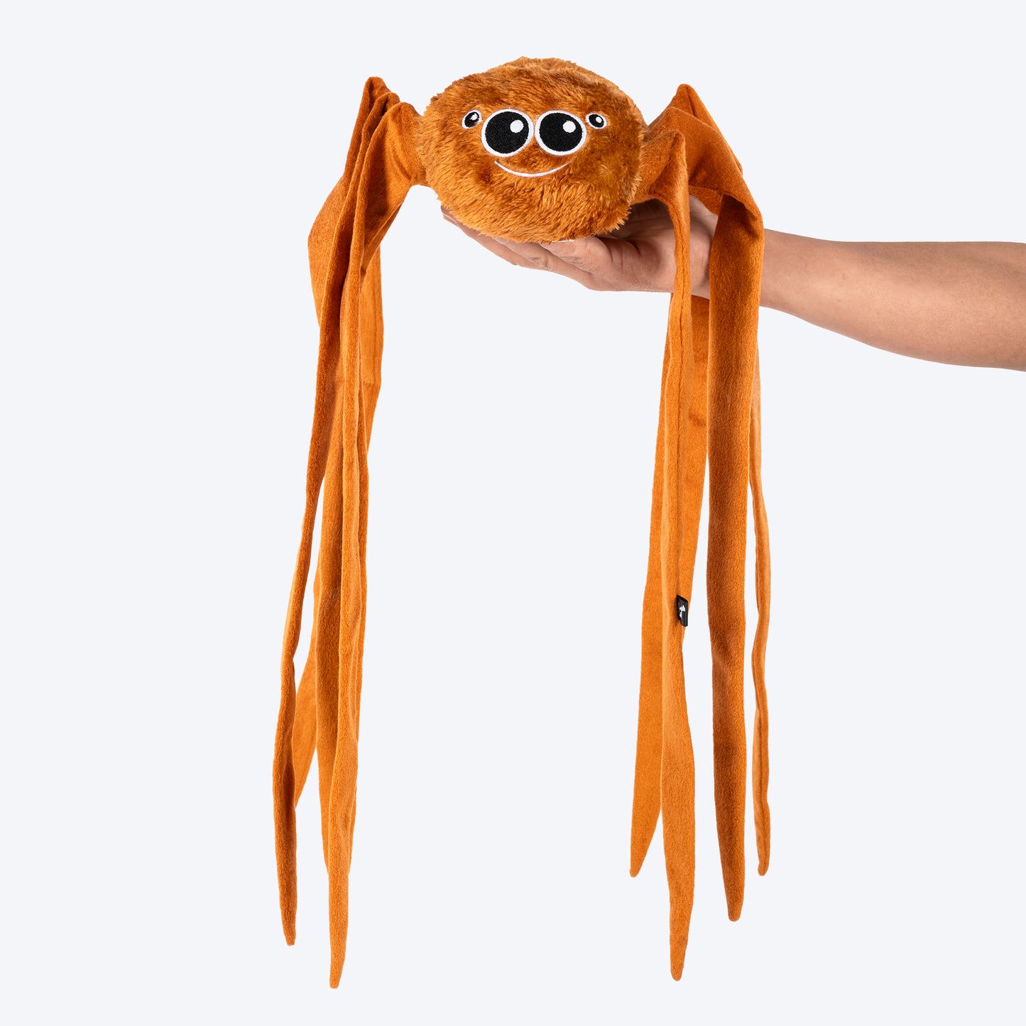 HUFT Webby Long-Legs Plush Toy For Dog - Brown - Heads Up For Tails