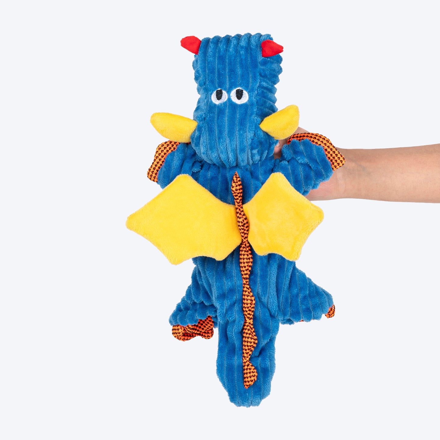 HUFT Dear Dino Plush Toy For Dog - Blue_04