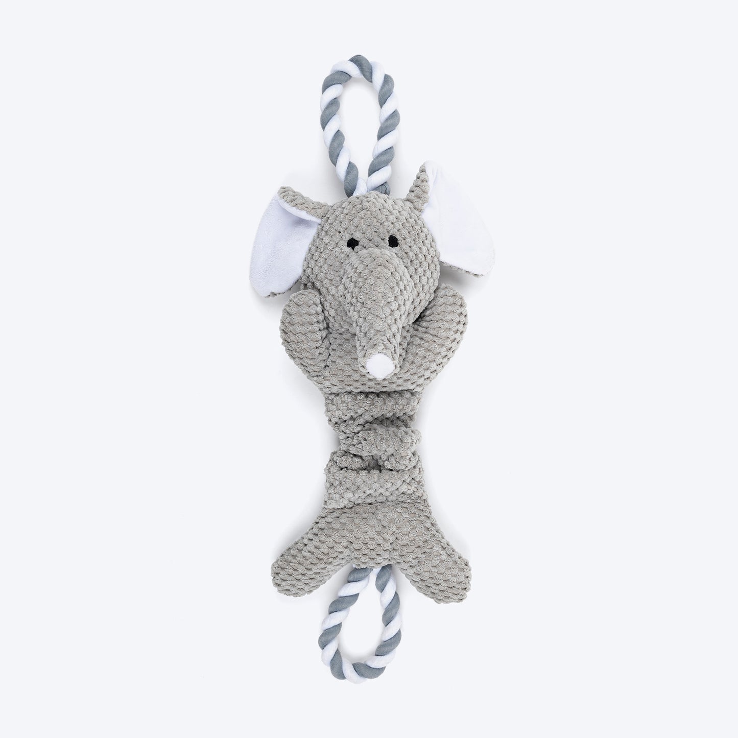 HUFT Tuggie Ellie Plush Toy For Dog - Grey_01