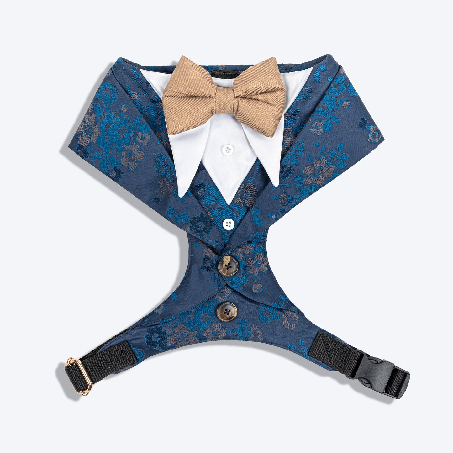 HUFT Made To Order Festive Tuxedo Dog Harness - Heads Up For Tails