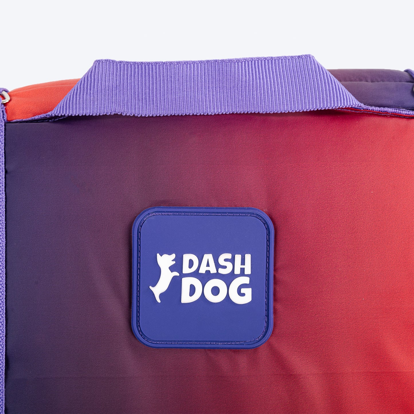 Dash Dog Sunset Fade Water Repellent Portable Mat For Dog - Orange & Blue - Heads Up For Tails