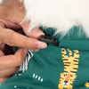 HUFT Forest Frolic Printed T-Shirt For Small Dog - Dark Green - Heads Up For Tails