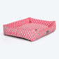 HUFT Rosy Dreams Lounger Dog Bed - Pink - Heads Up For Tails