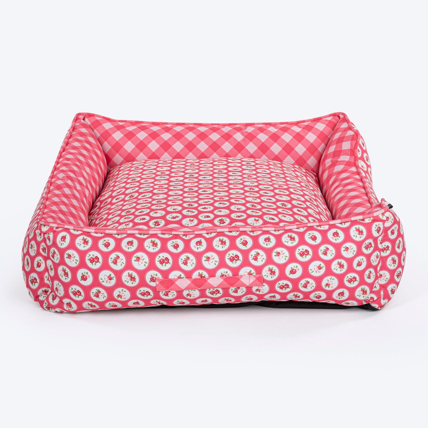 HUFT Rosy Dreams Lounger Dog Bed - Pink - Heads Up For Tails