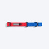HUFT Martingale Collar For Dog - Crimson Red & Cobalt Blue - Heads Up For Tails