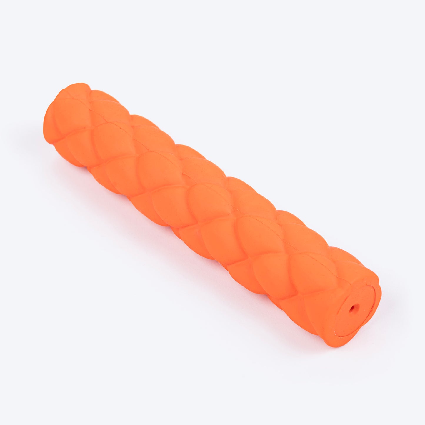 HUFT Twist-n-Chew Toy For Dog - S - Orange - Heads Up For Tails