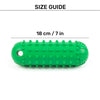 HUFT Squeak-N-Chew Cruiser Toy For Dog - Green - Heads Up For Tails