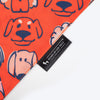 HUFT Pupper Parade Knot Bandana For Dog - Orange - Heads Up For Tails
