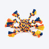 HUFT Tuggables Rope Toy For Dog - Multicolor Yellow - Heads Up For Tails