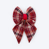 HUFT Tinsel Joy Collar With Bow Tie For Dog - Multicolour - Heads Up For Tails