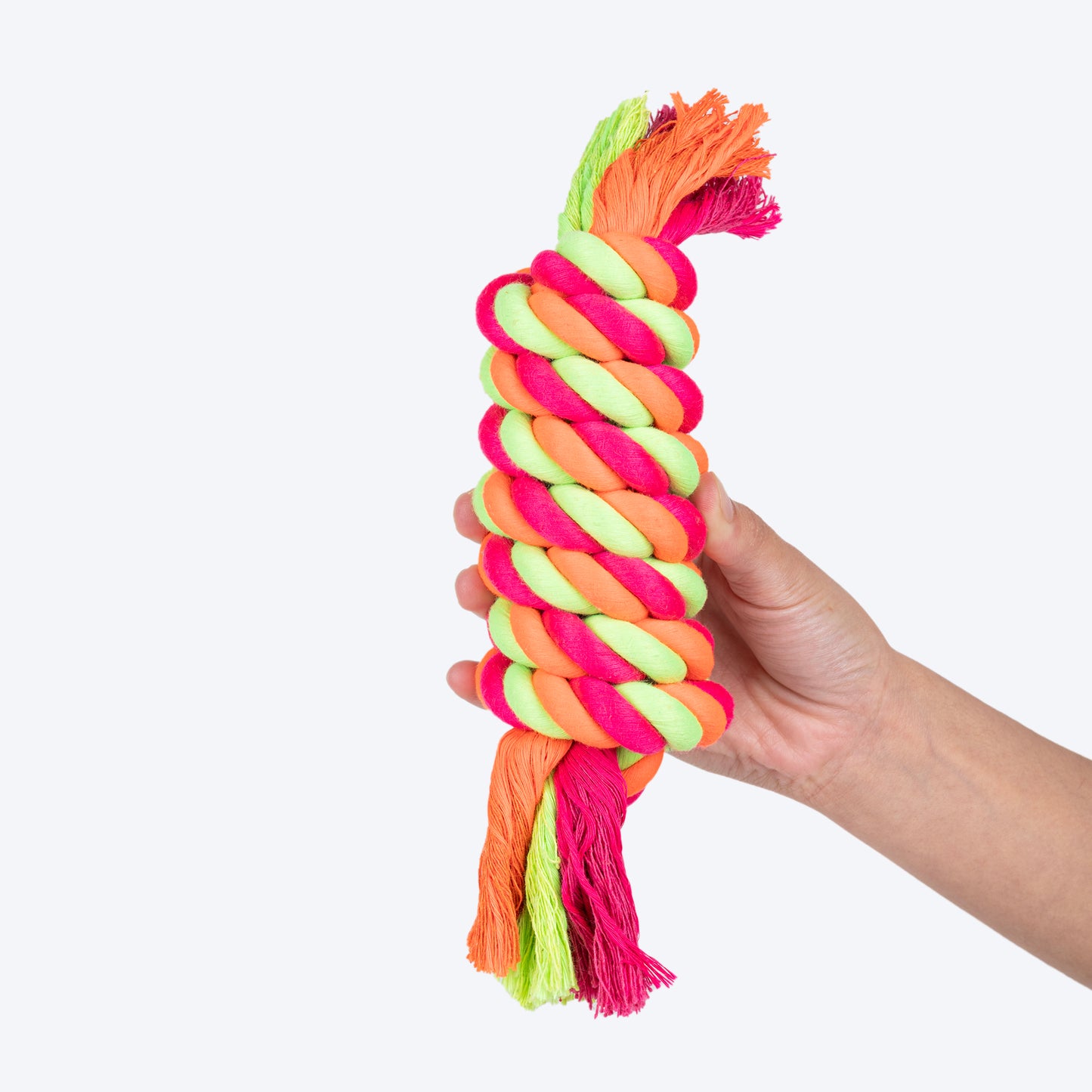 HUFT Tuggables Rope Toy For Dog - Multicolor - Heads Up For Tails