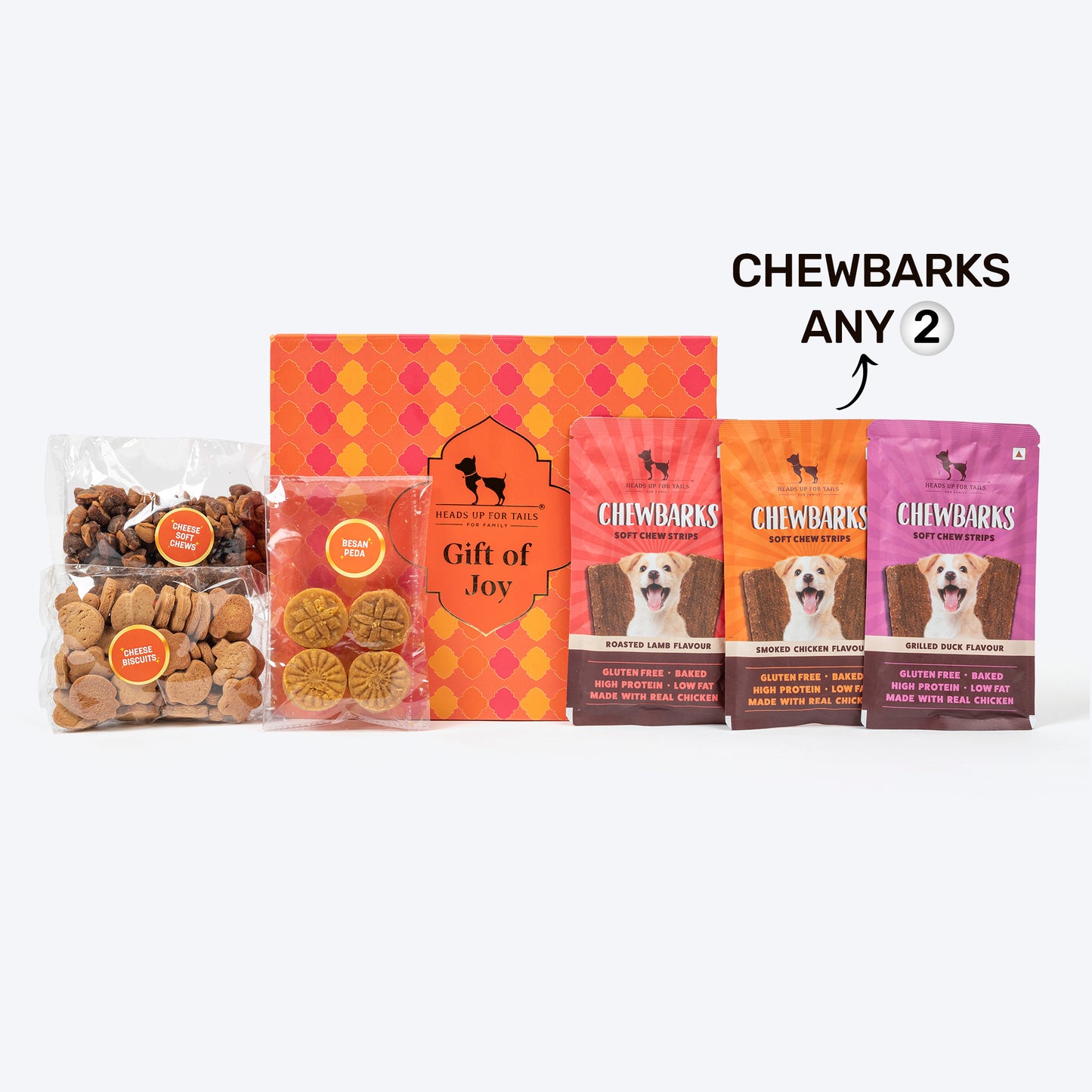 HUFT Gift of Joy Diwali Treat Box For Dog