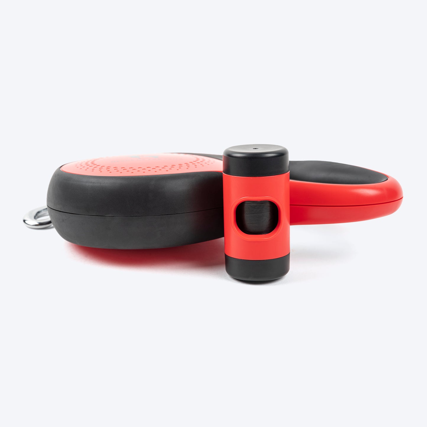 HUFT Retractable Leash With Poop Bag Dispenser For Dog - Red_04