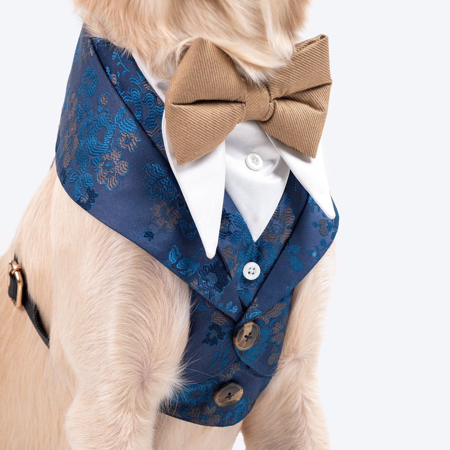 HUFT Made To Order Festive Tuxedo Dog Harness - Heads Up For Tails