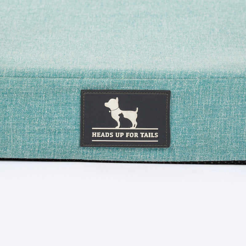HUFT Personalised Warm Hug Orthopedic Sofa Bed For Dog - Blue - Heads Up For Tails