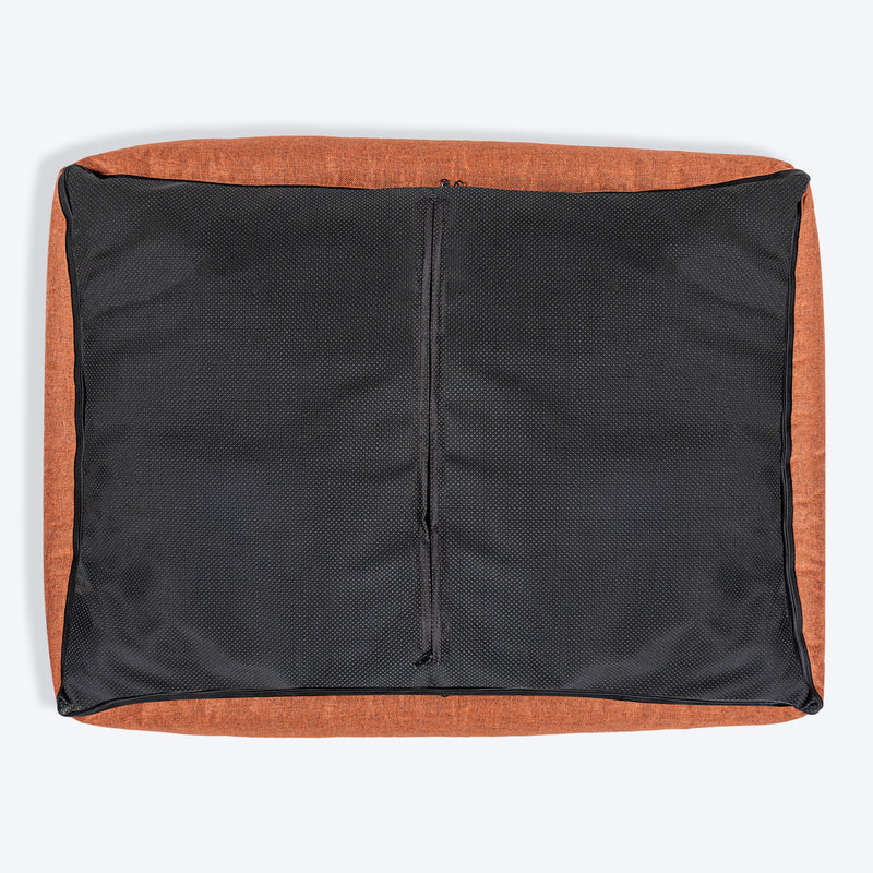 TLC Nesting Nook Bed For Dog - Rust - Heads Up For Tails