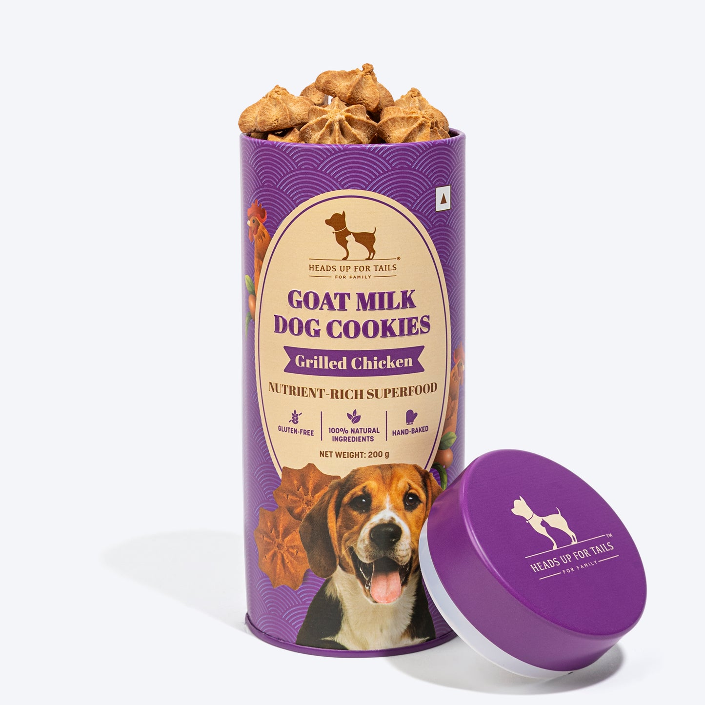 HUFT Pyaar Ka Pawmise Pack - Pet Rakhi, Vada Paw Toy, Goat Milk Cookies - Heads Up For Tails