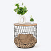 HUFT Purrfect Hideaway Multifunctional Table With Bedding For Cat - Brown - Heads Up For Tails