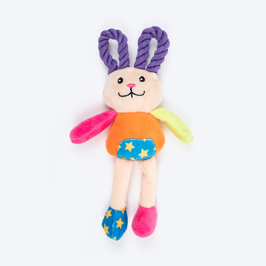 HUFT Happy Hopper Mini Plush Toy for Dog – Multicolour - Heads Up For Tails